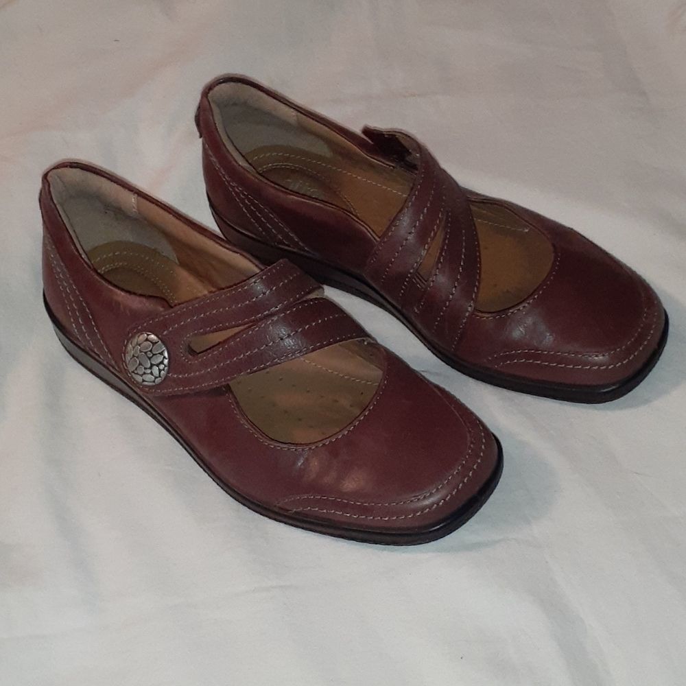 Hotter Melissa Leather Comfort Shoes 6½ Loafers